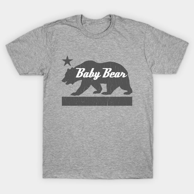 California Bear Family (BABY Bear) T-Shirt by robotface